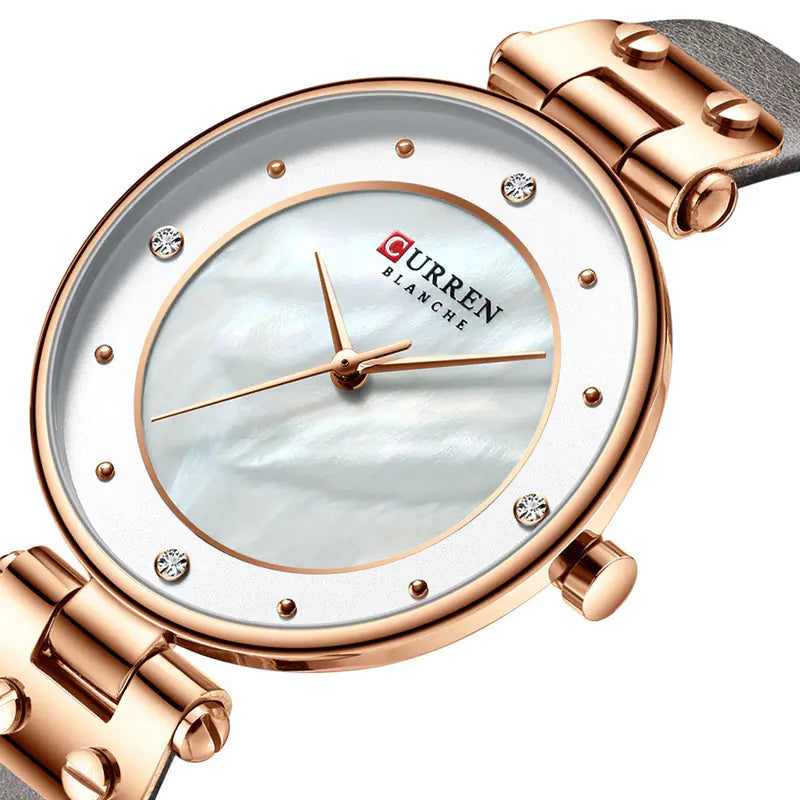 CURREN 9056 Women's Ultra-Thin Quartz Watch