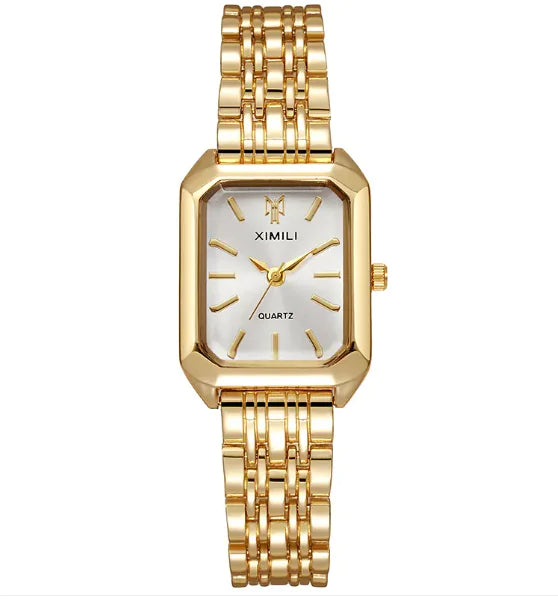 Squared Steel Women's Watch